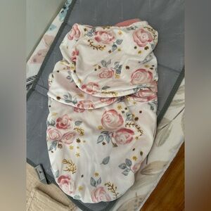 Floral Baby Swaddle Blanket
